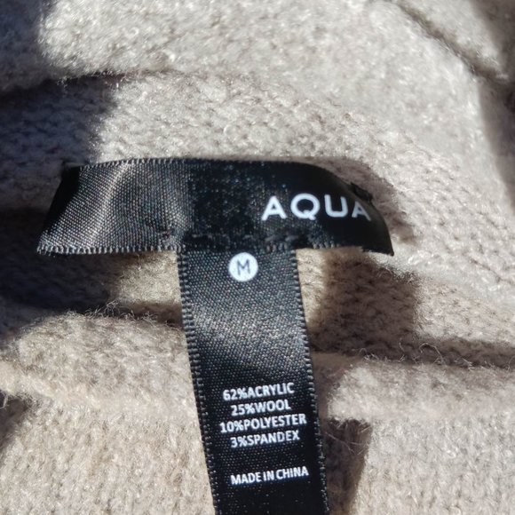 Aqua Size M Pink Red Women's Sweater - Picture 5 of 8